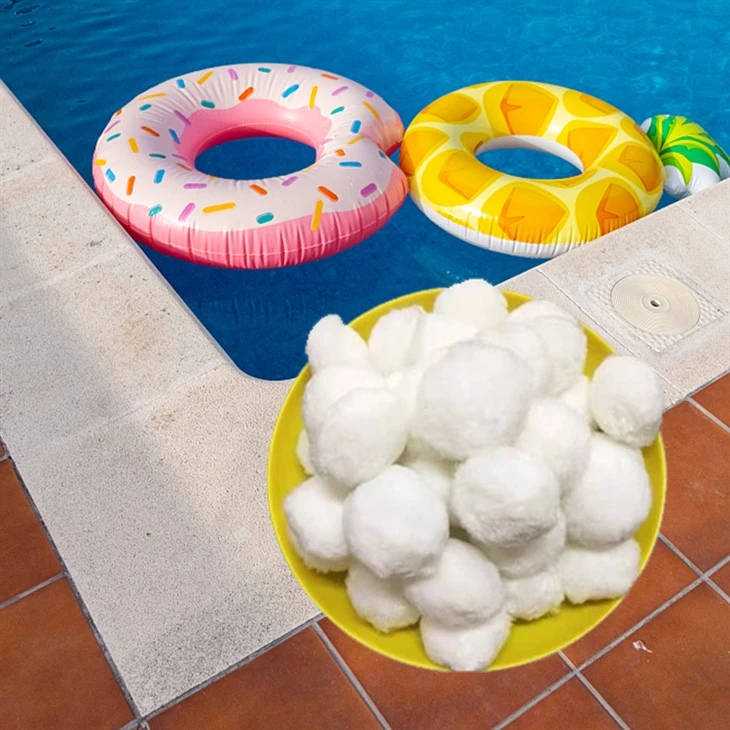 Polyester trefjasíubolti fyrir sundlaug
